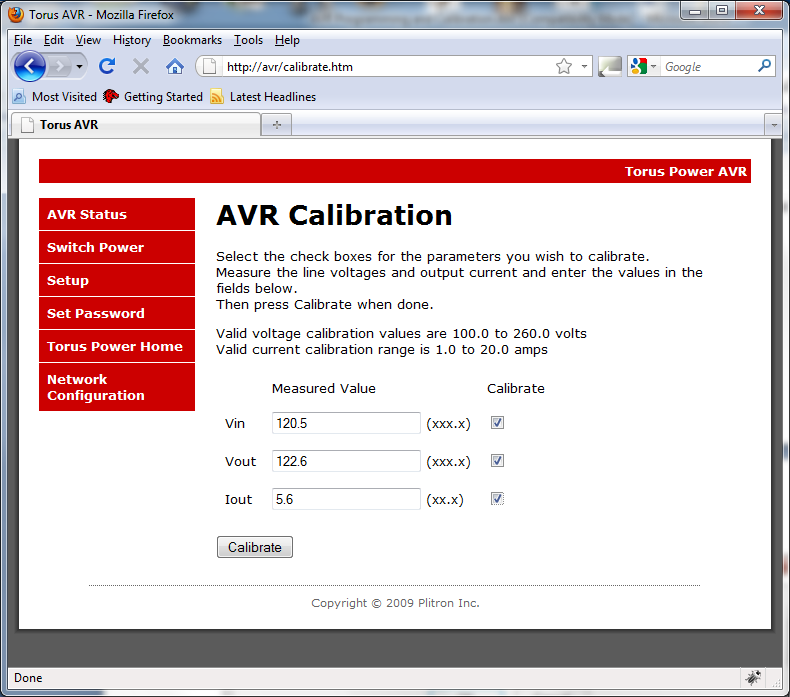 avrcalibration