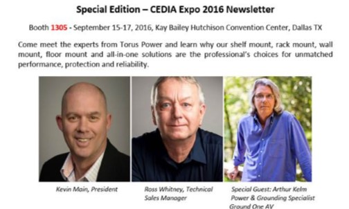 Special Edition Cedia Expo 2016 Newsletter