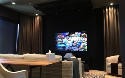 Clean Power Drives High Performance Audio / Video Systems in San Francisco Couple’s Media Room