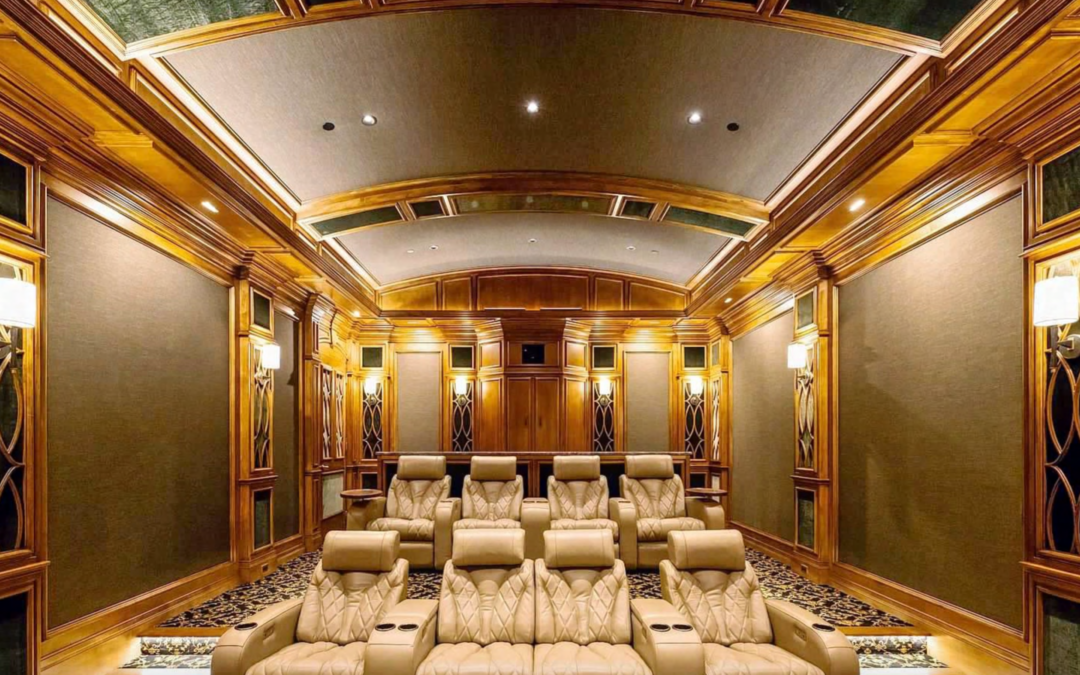 Elliston Systems Van Cave Theater Head On View from Front